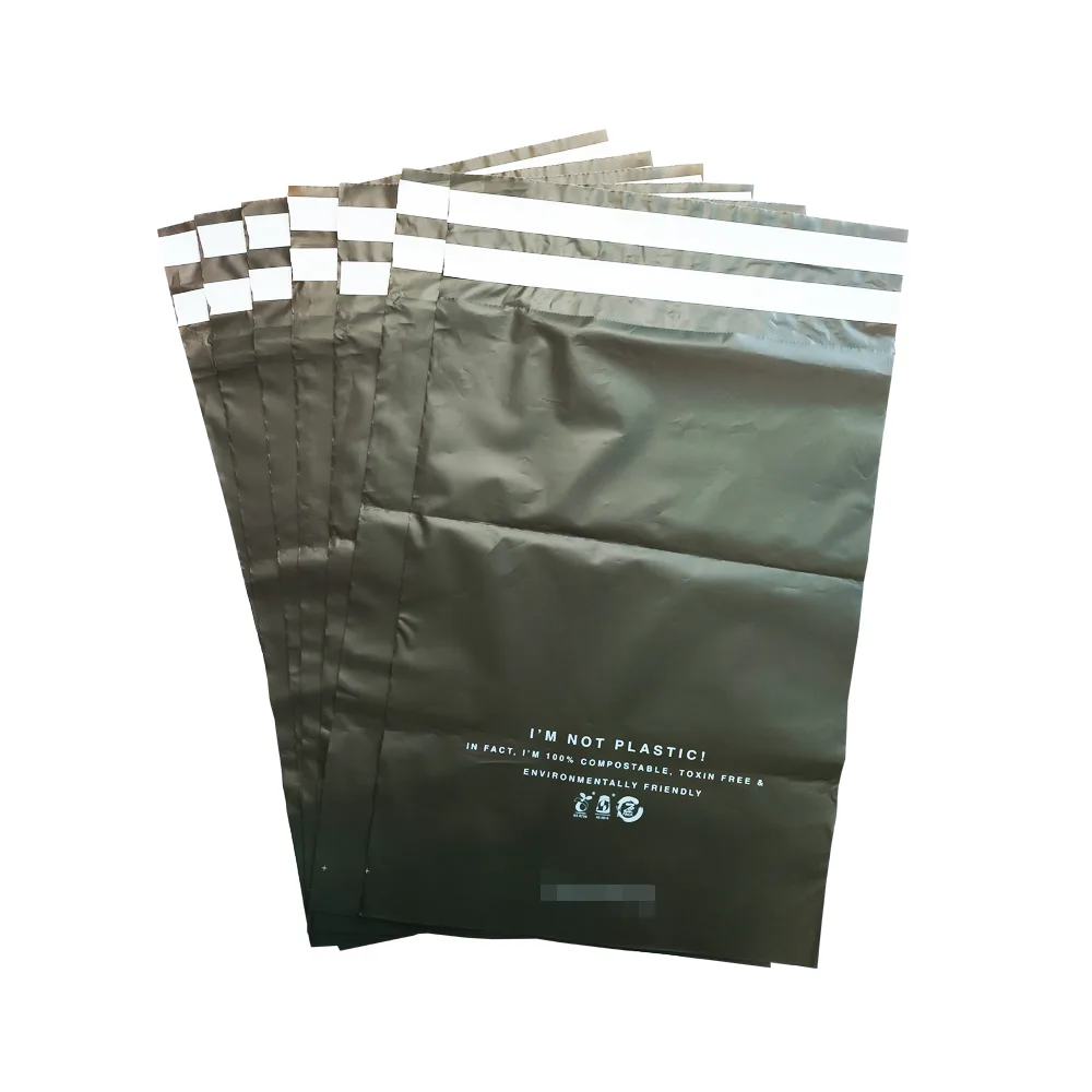 Dark Brown Biodegradable Courier Bags Supplier - OZ Bio Pack 8